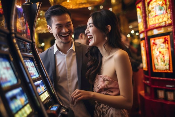 Mobile app showing live table selection and account dashboard